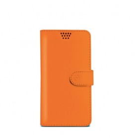 Celly WALLYUNIMOR custodia per cellulare 10,2 cm (4") Custodia a borsellino Arancione (WALLYUNIMOR)