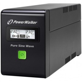 PowerWalker VI 800 SW A linea interattiva 0,8 kVA 480 W 2 presa(e) AC (10120080)