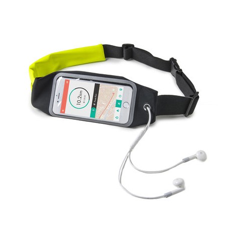 Celly Runbelt View Duo marsupio Nero (RUNBDUOXLYL)