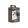 Celly Cesare & Augusto Cablato Cuffie In-ear MUSICA Nero (CESAREAUGUSTOBK)