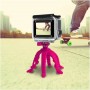 Celly Squiddy treppiede Smartphone/fotocamera di azione 6 gamba/gambe Rosa (SQUIDDYPK)
