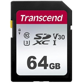 Transcend TS64GSDC300S memoria flash 64 GB SDXC NAND Classe 10 (TS64GSDC300S)