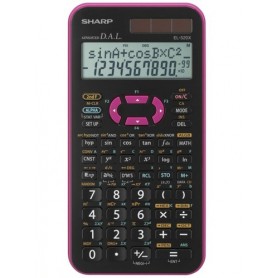 Sharp EL-520X calcolatrice Tasca Calcolatrice scientifica Nero, Rosa (SH-EL520XPK)