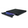 Hitachi-LG Slim Portable DVD-Writer lettore di disco ottico DVD±RW Nero (GP57EB40.AUAE10B)