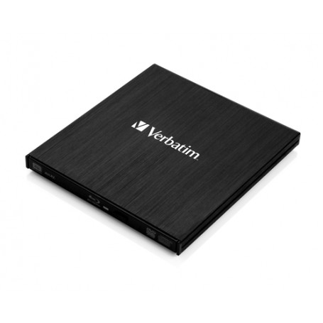 Verbatim External Slimline lettore di disco ottico Blu-Ray RW Nero (43890)
