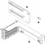 Lenovo ThinkSystem SR550/SR590/SR650 x16/x8 PCIe FH Riser 1 Kit Kit di montaggio (7XH7A02678)