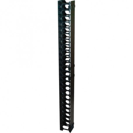 ITRack 309290 blindosbarra Passerella in filo d'acciaio dritta Nero (309290)