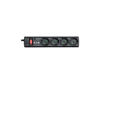 Eaton PS4D protezione da sovraccarico Nero, Bianco 4 presa(e) AC 220 - 250 V 1 m (PS4D)