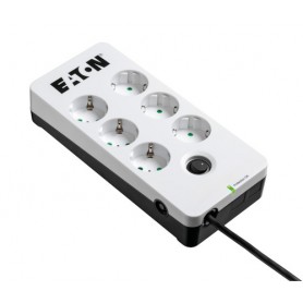 Eaton PB6D protezione da sovraccarico Nero, Bianco 6 presa(e) AC 220 - 250 V 1,5 m (PB6D)