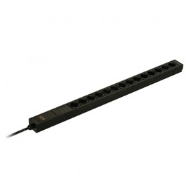 APC EPDU1116B-SCH unità di distribuzione dell'energia (PDU) 14 presa(e) AC 0U Nero (EPDU1116B-SCH)
