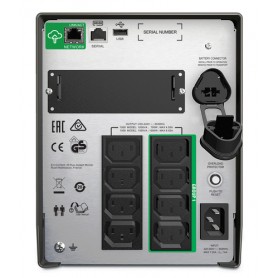 APC SMT1500IC gruppo di continuità (UPS) A linea interattiva 1,5 kVA 1000 W 8 presa(e) AC (SMT1500IC)