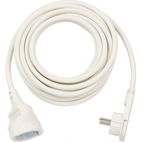Brennenstuhl 1168980250 cavo di alimentazione Bianco 5 m (1168980250)