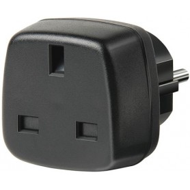 Brennenstuhl Travel Adapter GB/earthed adattatore e invertitore Nero (1508530)