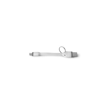 Celly USBTYPECKEYWH cavo USB 0,12 m USB 2.0 USB A USB C Bianco (USBTYPECKEYWH)
