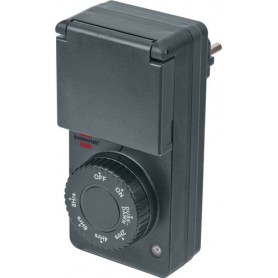 Brennenstuhl 1506120 timer elettrico Nero Timer quotidiano (1506120)