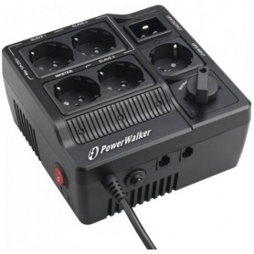 PowerWalker MBS Nero 6 presa(e) AC 208-240 V (10120500)