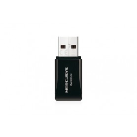 Mercusys MW300UM scheda di rete e adattatore Interno USB 300 Mbit/s (MW300UM)