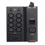 PowerWalker MBS/PDU IEC 1-3kVA unità di distribuzione dell'energia (PDU) 9 presa(e) AC Nero (10133000)