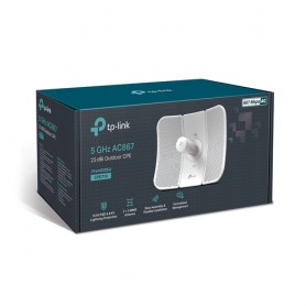 TP-LINK CPE710 punto accesso WLAN 867 Mbit/s Bianco Supporto Power over Ethernet (PoE) (CPE710)