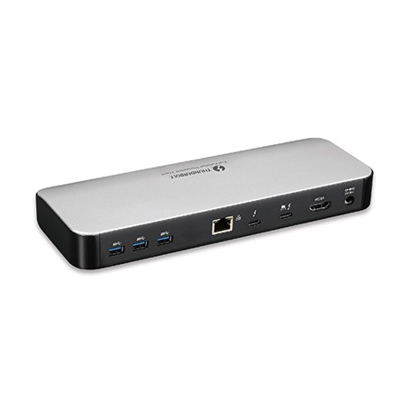 Hamlet HDOCKS500TB3PD60 replicatore di porte e docking station per notebook Cablato USB 3.2 Gen 1 (3.1 Gen 1) (HDOCKS500TB3PD60)