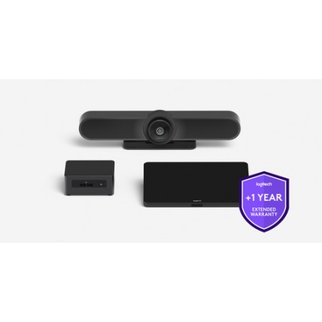 Logitech One year extended warranty for small room solution with Tap and MeetUp (994-000108)