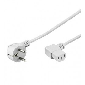 Goobay NK 102 2m Bianco CEE7/7 Accoppiatore C13 (95424)
