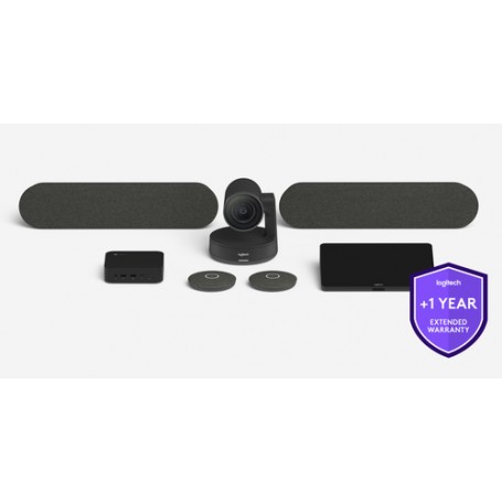 Logitech One year extended warranty for large room solution with Tap and RallyPlus (994-000110)