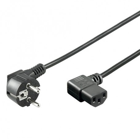 Goobay 96042 cavo di alimentazione Nero 1,5 m CEE7/7 Accoppiatore C13 (96042)