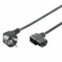 Goobay 96042 cavo di alimentazione Nero 1,5 m CEE7/7 Accoppiatore C13 (96042)