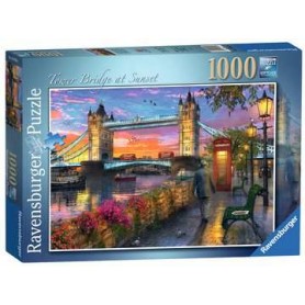 Ravensburger Tower Bridge Puzzle di contorno 1000 pz (150335)