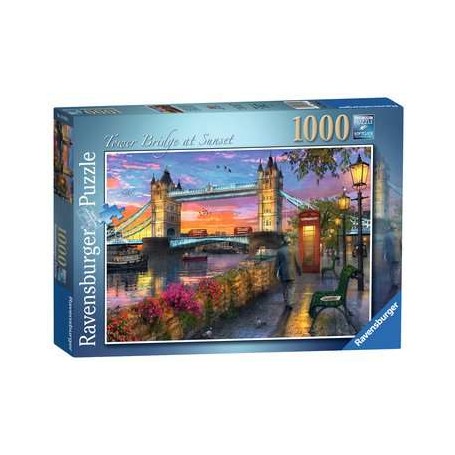 Ravensburger Tower Bridge Puzzle di contorno 1000 pz (150335)