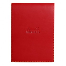 Rhodia Notepad cover + notepad N°13 quaderno per scrivere A6 80 fogli Rosso (138113C)
