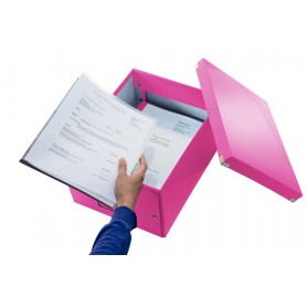Leitz Click & Store scatola per la conservazione di documenti Polipropilene (PP) Rosa (60440023)