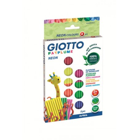 FILA Confezione 8 Panetti Da 33 G Di Giotto Paptlume Nei Colori Fluo. All'Interno Della Confezione E' Contenuto Anche U (513200)