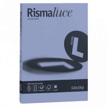 Favini Rismaluce carta inkjet A4 (210x297 mm) 50 fogli Viola (A69J544)