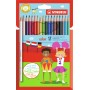 STABILO Matita colorata - color - Astuccio da 18 - Colori assortiti (1918/77-11)