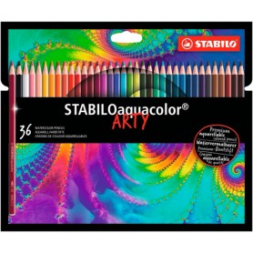 STABILO aquacolor ARTY pastello colorato Multicolore 36 pz (1636-1-20)