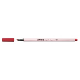 STABILO Pen 68 brush marcatore Medio Rosso 1 pz (568/50)