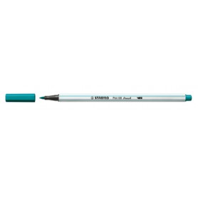 STABILO Pen 68 brush marcatore Medio Turchese 1 pz (568/51)