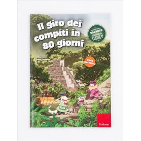Erickson Il giro dei compiti in 80 giorni libro Educativo ITA 96 pagine (97888590-1104-0)