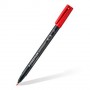 Staedtler Lumocolor 318 WP4 marcatore permanente Punta sottile Nero, Blu, Verde, Rosso 4 pz (318WP4)