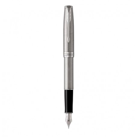 Parker Sonnet penna stilografica Sistema di riempimento della cartuccia Acciaio inossidabile 1 pz (1931509)