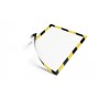 Durable Duraframe cornice magnetica A4 Nero, Giallo (4945-130)