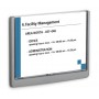 Durable 486637 stand informativo e supporto per brochure Supporto per segnale A5 Plastica Grafite (4866-37)