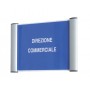 Tecnostyl PTA01 stand informativo e supporto per brochure A4 Acrilico, Alluminio Alluminio, Trasparente (PTA01)