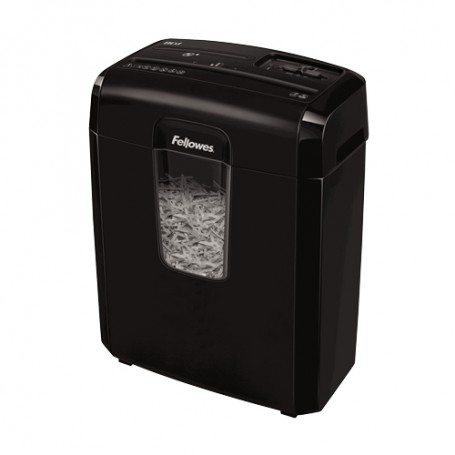 Fellowes 8Cd distruggi documenti Triturazione incrociata 22 cm Nero (4692101)
