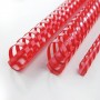 GBC Anelli plastici CombBind rossi 19 mm (100) (4028661)