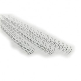 GBC Spirali metalliche MultiBind argento 14 mm (100) (IB161438)
