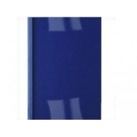 GBC Copertine rilegatura termica LeatherGrain 4mm blu royal(100) (IB451027)