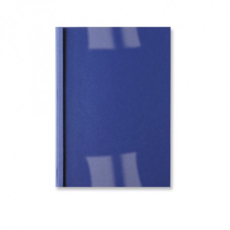 GBC Copertine rilegatura termica LeatherGrain 3mm blu royal(100) (IB451010)